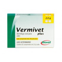 Vermivet Plus 2,0gr - 2 Comp